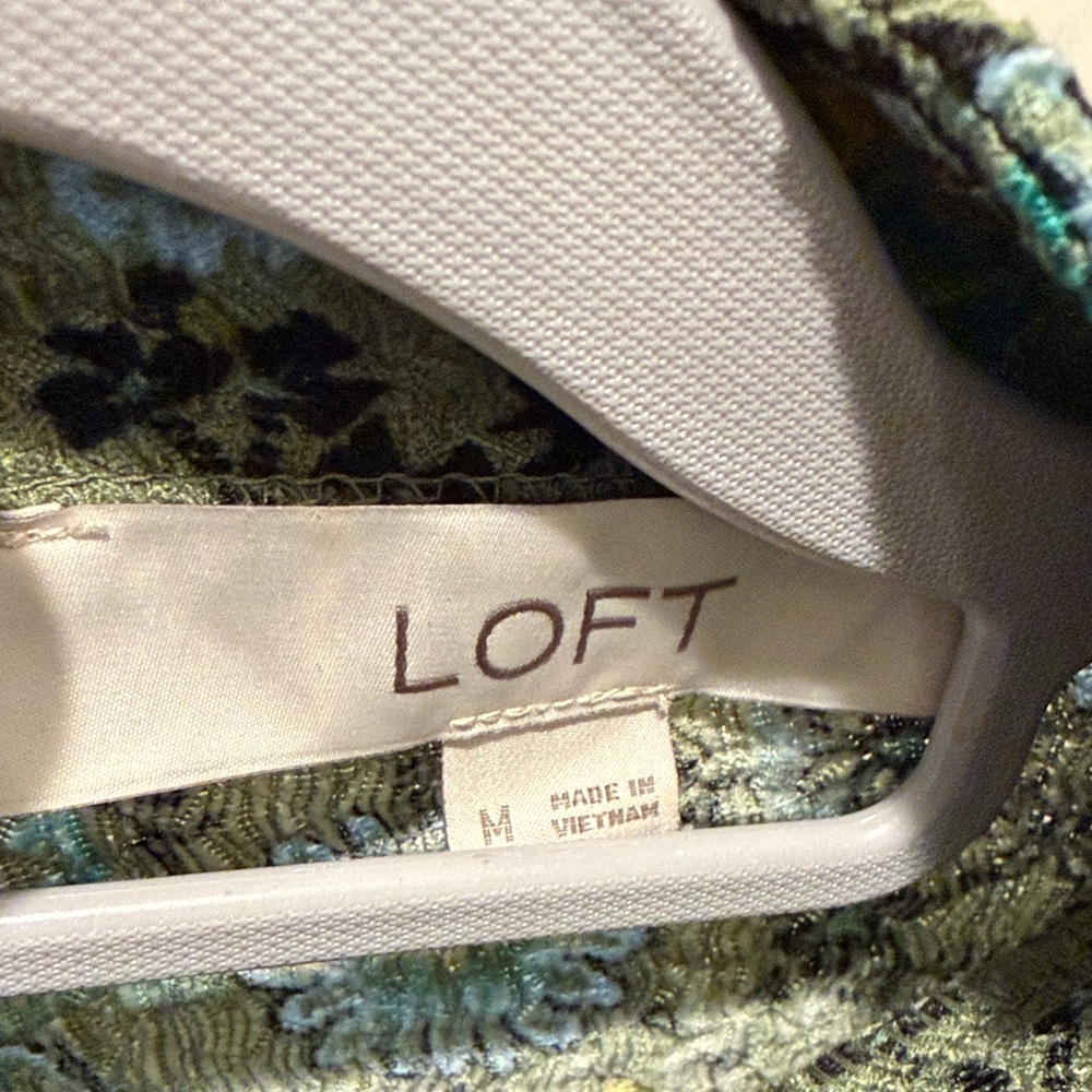 Loft Men's Multicolor Patterned Shirt - image 4